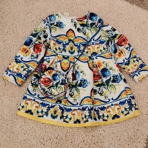 Girls multi color dress